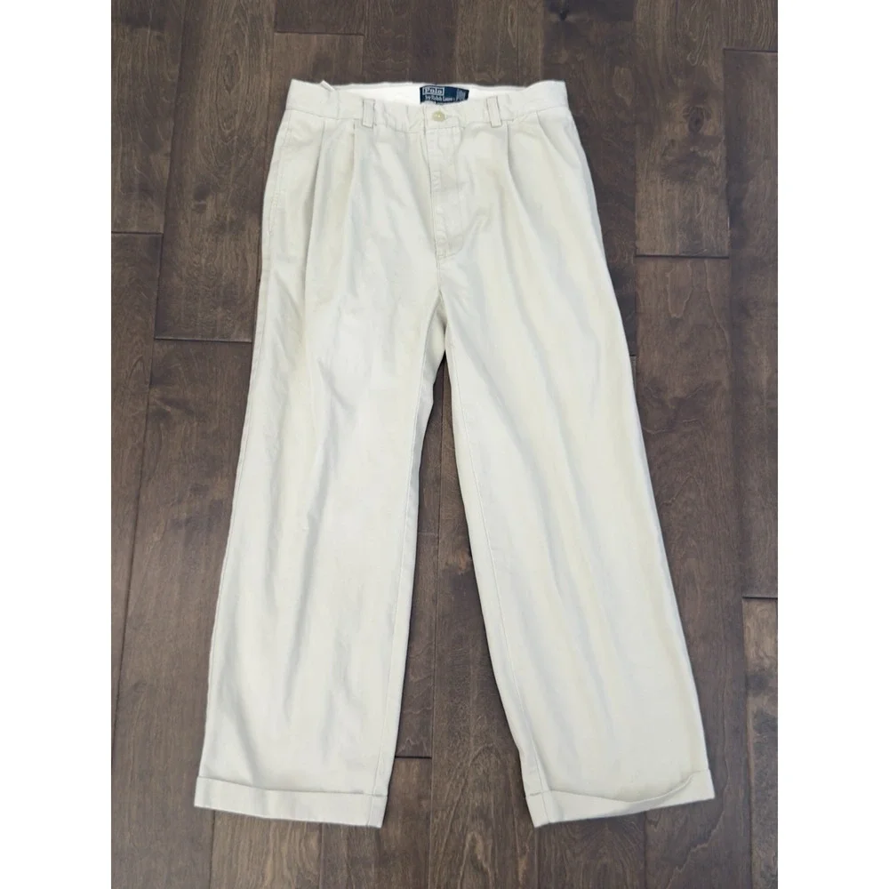 Polo by Ralph Lauren Cream Khaki Chinos